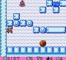 une photo d'Ã©cran de Pocket Bomberman sur Nintendo Game Boy Color